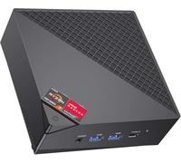ACEMAGICIAN AM06PRO Mini PC, AMD Ryzen 7 5700U(8C/16T, up to 4.3GHz), 16GB DDR4&512GB SSD, Windows 11 Pro Mini desktop Computer,Vega 8 Graphics, Support 4K@60Hz Display WiFi6/Bluetooth 5.2/USB3.2