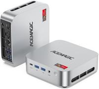 ACEMAGICIAN S3A Mini Gaming PC, AMD Ryzen 9 6900HX (8C/16T, up to 4,9 GHz), 16GB DDR5 4800MHz 512GB NVME PCIe3.0 SSD,AMD Radeon Graphics(Radeon 680M), Mini Desktop pc with 3-Mode Adjustment|WIFI6