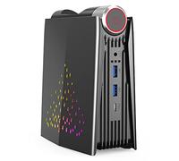 ACEMAGICIAN Mini PC [AMR5], Ryzen 7 5800U (up to 4.4GHz) Desktop Computer, 32GB DDR4 RAM 512GB NVME SSD, RGB Light, 3-Screen Display for Business