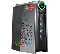ACEMAGICIAN S3A Mini PC Gaming, AMD Ryzen 7 8745HS (Up to 4.9GHz, 3 Mode) Desktop Computers, Radeon 780M, 16GB DDR5 5600MHz RAM 512GB PCIe SSD, USB3.2/PD/WiFi 6/8K triple display/Win11/Business/Work