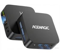 ACEMAGICIAN V1 Mini PC 8GB DDR4 RAM 256GB Twin Lake N150 M.2 SSD Mini Desktop Computer(Beat N100/N95) Micro PC,Small PC 2.4G/ 5.0G WiFi 4K Dual Display/HDMI/LAN/BT for Business/Home/Office Black
