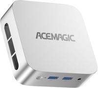 ACEMAGICIAN V1 Mini PC, Processore Intel N150 (4C/4T, up to 3.6 GHz), 16GB RAM DDR4, SSD M.2 1 TB SSD ，Mini Computer with 25W TDP, Display Dual 4K, Dual 1000M LAN/WiFi 5/BT 5.2