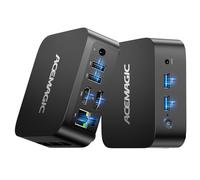 ACEMAGICIAN Vista Mini V1 Mini PC,16GB DDR4 RAM 512GB SSD Mini Computers, Twin Lake N150(Beat N100/N95) Small Desktop PC, 4K Dual Display/HDMI/WiFi/BT/LAN for Home/Office