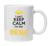 Acen Merchandise I Cant Keep Calm I'm The Bride - Novelty 11oz Premium Quality Gift Drinking Mug & Gift Box Set Tea Coffee for Office Work Home