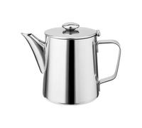 Acense 18/0 Stainless Steel Teapot with Lid for Tea and Coffee, Mirror Polish 350ml