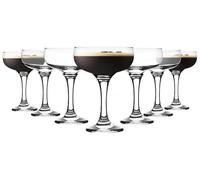 Acense 6 x Drinking Glasses - Tumblers for Water, Juice, Cocktails Multipurpose (235ml)
