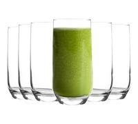 Acense 6 x Highball Glasses Tall Hi Ball Glass Water Gin Juice Cocktail Drinking Glassware Tumblers Set 315ml - This product is designed with pr