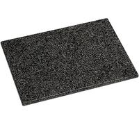 Acense Premium Black Speckled Granite Chopping Board Kitchen Set, 40x30cm Worktop Saver and Cutting Board, Thick Counter Edge Chopping Board.