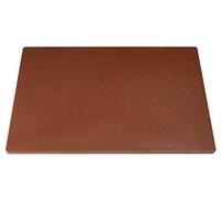 Acense Professional Large Chopping Board Catering Food Prep Cutting Colour Coded (Brown)