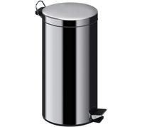 Acense Round Stainless Steel Pedal Bin with Mirror Finish (12 LITRE)