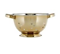 Acense Stainless Steel Colander 24cm Coloured (Gold)
