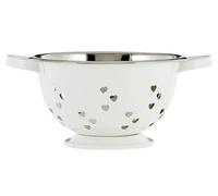 Acense Stainless Steel Colander 24cm Coloured (Ivory)