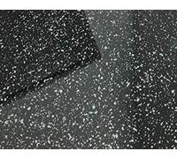 Acense Tempered Glass Worktop Saver, Toughened Glass, Smooth Edges, Rounded Corners, Chopping Board, Non-Slip Rubber Feet, Multi-Purpose, Stain-Resistant 40 x 30 cm (Black Granite Effect)