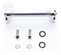 ACEOFFIX Folding bike Racks Easy wheels extension bar for brompton Bicycle wheels Shrink rod Telescopic rod 66g(silver