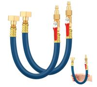 AceOrbit 2 Pack Flush Hose Fitting Kit Compatible with Yamaha/WaveRunner/Sport Jet Boats Flush Hose Adapter Boat Accessory, Blue