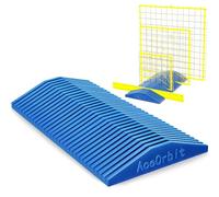 AceOrbit 30 Slot Quilting Rulers Rack Storage, Desktop Sewing Ruler Holder Organizer for Quilting and Sewing, Ideal for Home Office Desk Storage, Blue