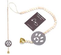 AceOrbit Dog Memorial Gifts Pet Loss Gifts Paw Print Pet Memorial Wind Chime with Sympathy Card Dog Loss Passing Away Remembrance Bereavement Present