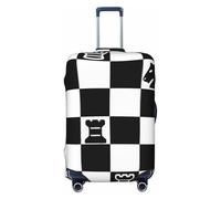ACEPrints Chess Luggage Cover, Premium Washable Suitcase Protector with Secure Zipper & Buckle Closure, Fits 18-32 Inch Travel Luggage