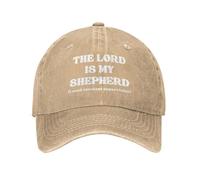 ACEPrints Lord is My Shepherd hat I Need Constant Supervision Christian Washed Cotton Baseball Cap Retro Dad Hat