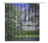 ACEPrints Niagara Falls Shower Curtain,Niagara Falls in The Fall,Bathroom Decor Waterproof Fabric Shower Curtain Set with Hooks 72x72 Inch