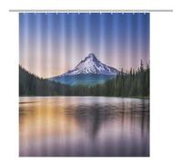 ACEPrints Niagara Falls Shower Curtain,Niagara Falls USA Canada,Bathroom Decor Waterproof Fabric Shower Curtain Set with Hooks 72x72 Inch