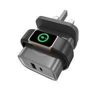 ACEQINGSE 3-in-1 Charger for Fitbit Charge 6/5/Luxe,PD 25W USB C Fast Charging Dual Port Wall Charger Block,Travel Essential Charger for Fitbit Charge 6/5/Luxe,iPhone,Samsung,Google