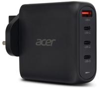 Acer 100W PD Charger, USB Port: 3C+1A, UK Plug, 100W USB-C Cable, Black
