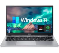 acer 15.6" Aspire 3 Slim Laptop, Full HD IPS Display, AMD Ryzen 3 7320U Quad-Core Processor, 8GB LPDDR5 RAM, 512GB SSD, Thin & Light, Wi-Fi 6 and Bluetooth, HDMI, NLY MP, Windows 11 Home, Silver