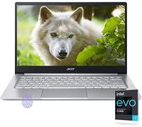 acer 2022 Swift 3 Evo 14" FHD IPS Laptop Ultra Thin Computer, Intel Core i7-1165G7(up to 4.7 GHz), 8GB RAM, 512GB NVMe SSD, Backlit KB, Fingerprint, WiFi 6, 16Hr Battery Life,3in1 Accessories
