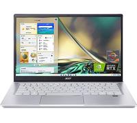 Acer 2023 Swift X Laptop, 14" FHD Display, AMD Ryzen 5 5600U Processor, NVIDIA RTX 3050, 8GB RAM, 512GB SSD, 12H Use, Fingerprint Reader, WiFi 6, Backlit KB, Windows