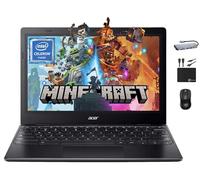 Acer 2024 311 Chromebook Laptop Student Business, Dual-Core Intel N4500 Processor,11.6" HD Display, 4GB RAM, 192GB (64GB eMMC+128GB Card), Webcam WiFi, Long Battery, Chrome OS +MarxsolAccessory