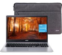 Acer 2024 Chromebook 315 Laptop, 15.6" HD Display, Intel Celeron Dual-Core N4020 Processor, 4GB RAM, 64GB eMMC, Intel UHD Graphics, Wi-Fi, Bluetooth, Chrome OS