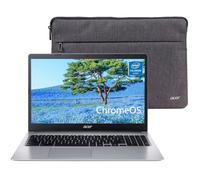acer 2024 Newest Chromebook 315 Laptop, 15.6" HD Display, Intel Celeron Dual-Core N4020 Processor, 4GB RAM, 64GB eMMC, Intel UHD Graphics, Wi-Fi, Bluetooth, Chrome OS