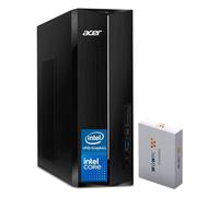 Acer 2025 Aspire Desktop, Intel Processor, Ultra-Quiet Design, SD Card Reader, Dual 4K Monitor Support, USB-C, Wired Keyboard and Mouse, Windows 11 (Intel CPU, 64GB RAM | 4TB SSD)