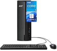 acer 2025 SFF Desktop Computer Intel Core i5-13400 (Beats i7-11700), 64GB RAM, 2TB SSD, Intel UHD Graphics 730, Wi-Fi, 2-Monitor Support 4K, Keyboard & Mouse, Bluetooth, RJ45, Windows 11 Home