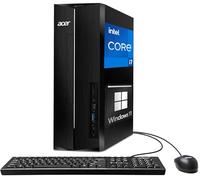 acer 2025 SFF Desktop Computer Intel Core i7-14700K (Beats i9-12900K), 64GB RAM, 1TB PCIe SSD, Intel UHD Graphics 730, Wi-Fi, 2-Monitor Support 4K, Keyboard & Mouse, Bluetooth, RJ45, Windows 11 Home