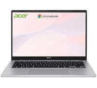 ACER 314 14" Chromebook - MediaTek Kompanio 540, 128 GB eMMC, Silver, Silver/Grey