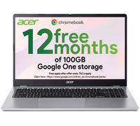ACER 314 14" Refurbished Chromebook - Intel® N100, 64 GB eMMC, Silver,B - Very Good Condition, Silver/Grey