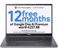 Acer Plus 516 Intel Core i3 8GB RAM 128GB SSD 16 Inch Chromebook