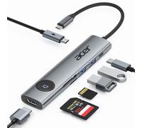 Acer 7IN1 USB C Hub, USB C to HDMI Adapter 4K@60Hz for Laptop, Mac