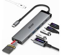 Acer 8 in 1 USB C Hub 10Gbps, USBC to HDMI Adapter 4K@60Hz, 2×USB-C 3.2, 2×US