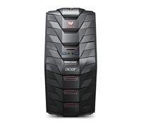 Acer AG3-710 Desktop PC (Intel Core i5-6400T, 12 GB RAM, 2 TB + 8 GB SSD, Windows 10) - Black/Red