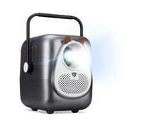 Acer - AOpen QF23s Powered by Acer LCD LED Projector - 1080p Full HD (1920 x 1080 Pixels), 6,500 LED Lumens, 1000:1 Contrast, Keystone, 2 x 3 Watt Speakers, HDMI (HDCP), WLAN, Silver, Portable/Mobile