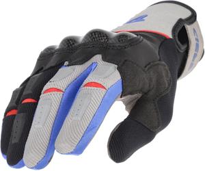 Acer arbon G 5.0 Motorcycle Gloves, grey/blue, size 3XL