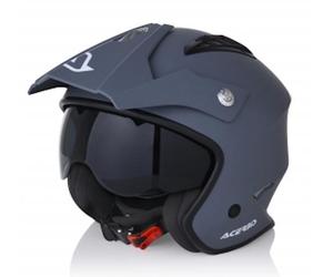 Acer ark Gray Matte Jet Helmet Size XS