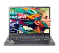 acer Aspire 14 Laptop Computer, Intel Core Ultra 7 258V, 32GB LPDDR5X, 2TB PCIe SSD, 14" WUXGA IPS Touchscreen, Intel ARC 140, AI Copilot+ PC, WiFi 6E, Backlit Keyboard, Windows 11 Home, Type-C HUB