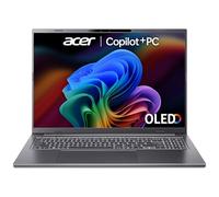 Acer Aspire 16 AI A16-52M Co-Pilot+ Laptop - Intel Core Ultra 5 226V, 16GB, 512GB SSD, Integrated Graphics, 16" WUXGA+ OLED, Windows 11, Iron