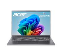 Acer Aspire 16 AI Copilot+ PC | 16" WUXGA 120Hz Multi-Touch Display | Snapdragon X | NPU: 45 Tops - GPU: Up to 1.7 TFLOPs | 16GB LPDDR5X | 512GB PCIe Gen 4 SSD | Wi-Fi 7 | A16-11MT-X669