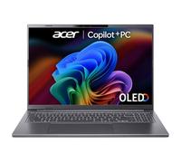 ACER Aspire 16 AI OLED 16" Laptop, Copilot PC - AMD Ryzen™ AI 7, 1 TB SSD, Grey, Silver/Grey