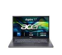 Acer Aspire 17 Laptop, Intel Core 5, 16GB RAM, 1TB SSD | 17 inch FHD IPS display, Intel Core 5 120U, 16GB RAM, 1TB SSD, Intel graphics, Windows 11, QWERTZ keyboard, A17-51M-55NU